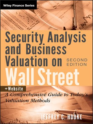cover image of Security Analysis and Business Valuation on Wall Street + Companion Web Site